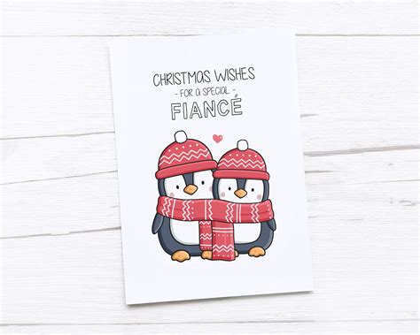 Fiance christmas card – Artofit