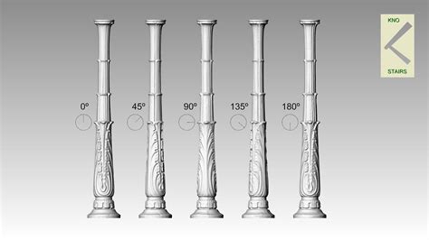 Newel Post In Staircase