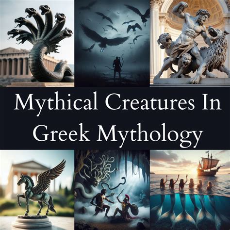 Mythical Creatures In Greek Mythology: Names, Powers And Facts – Sirioti Jewelry