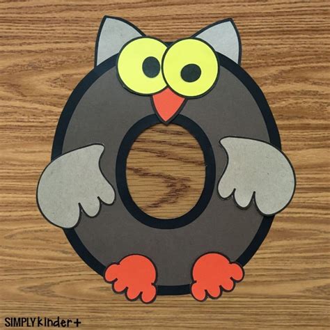 Letter O Owl Craft O Is For Owl Letter O Craft By Miss K Saves The