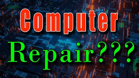 Image result for Computer Repair Video On YouTube