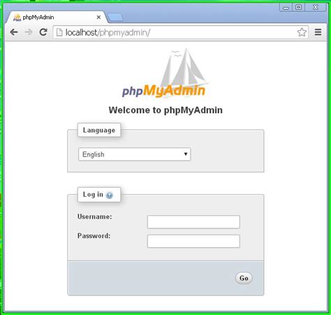 Image result for phpMyAdmin SQL