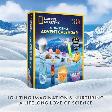 Buy NATIONAL GEOGRAPHIC Science Advent Calendar 2022 - Kids Advent ...
