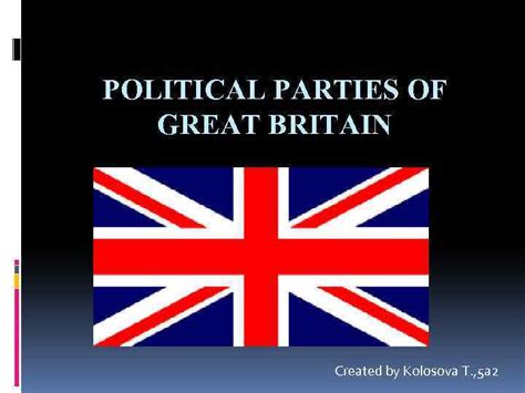 Parties of Britain 的图像结果