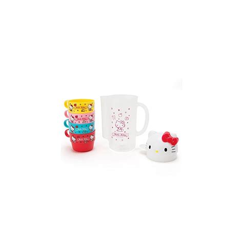 SANRIO Hello Kitty Pitcher& comp Set face Samaranch | Ubuy India