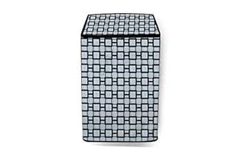 The Furnishing Tree Washing Machine Cover Lattice Pattern Grey ...