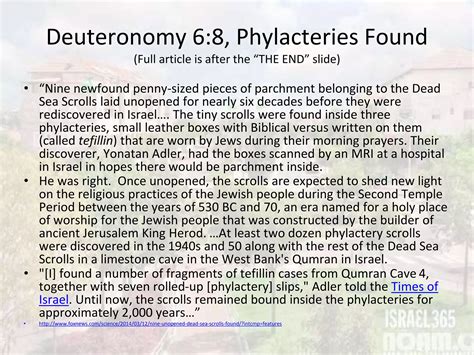 Deuteronomy 6, One God, echad vs. yachid, One Christ, phylacteries ...