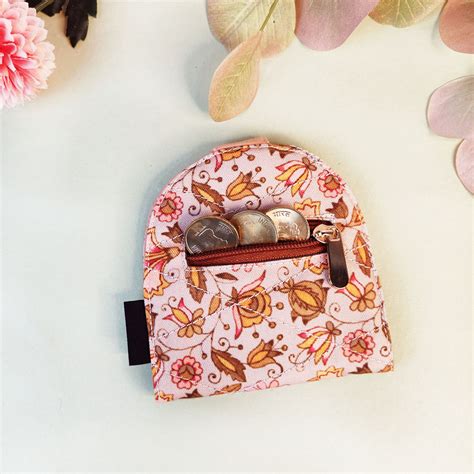 SEMI-OVAL 2-FLAP WALLET - ORANGE PARADIZE – Crafthues
