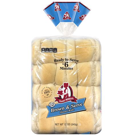 Brown & Serve Rolls, White - Gordon Food Service Store