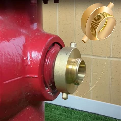 Buy Fire Hydrant Adapter with Pin Lug 1-1/2 NST (NH) Female x 3/4 GHT ...