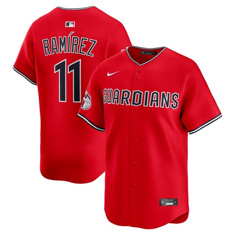 Cleveland Guardians Nike MLB Limited Alternate 2 Jersey - Sport Red ...