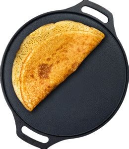 Greenchef Pre seasoned Non-Coated Tawa for Dosa/Roti/Chapathi - Zesto ...