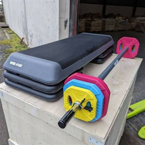 Complete Fitness Pack: Body Pump Set, Aerobic Step India | Ubuy