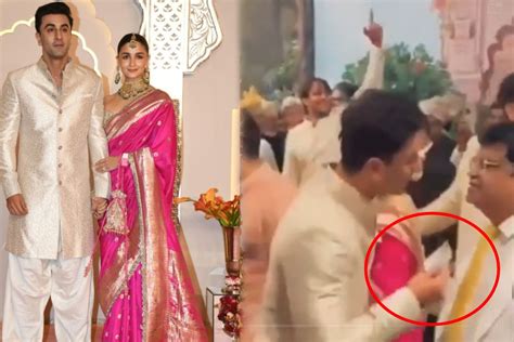 Man gives Ranbir business card at Ambani wedding; amazes with marketing ...