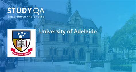 StudyQA — 31 Certificate programs in English in University of Adelaide ...