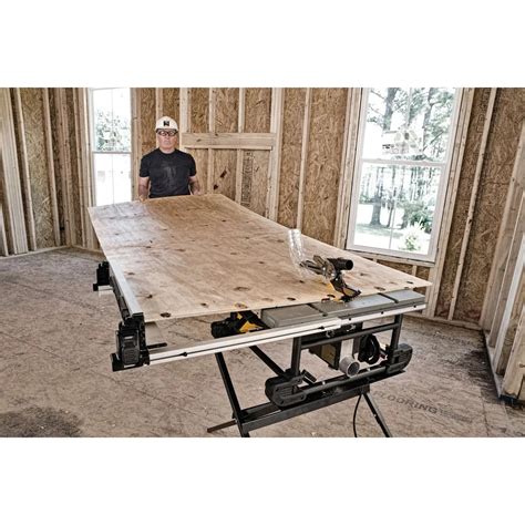 DEWALT DWE7491X 10 Inch Jobsite Table Saw with Folding Scissor Stand 1 ...