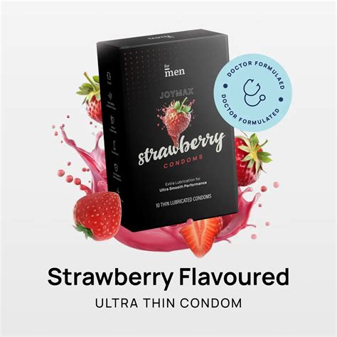 ForMen Pleasure Pair – Chocolate Condoms and Strawberry Condoms ...