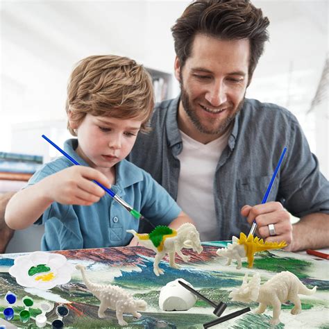 Buy Siimkenzzi Dinosaur Toys Kit (16 PC Painting KIT) Online at Lowest ...