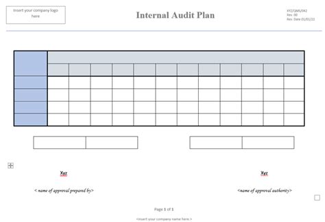 Image result for Internal Audit Program Sample