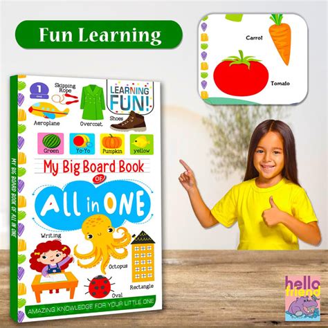 My Big Board Book Of All In One | Buy Online at Toycra