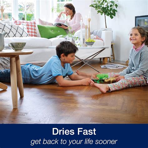 Bona Wood Floor Cleaner Liquid - 4 Litre Bottle for Varnished or Hard ...