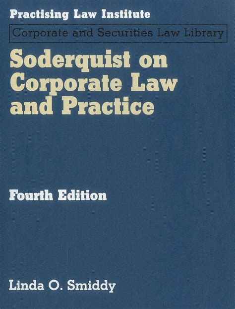 Buy Soderquist on Corporate Law and Practice Book Online at Low Prices ...