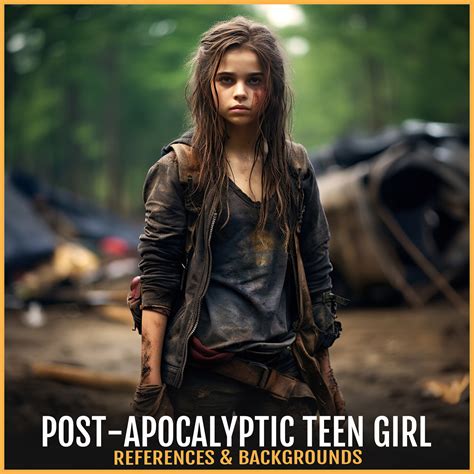 ArtStation - 303 Post-Apocalyptic Teen girl References