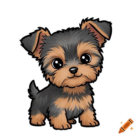 How To Draw A Yorkie Dog