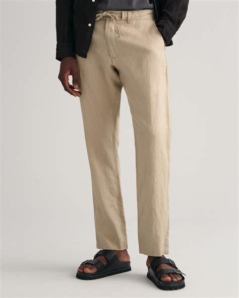 GANT | GANT Relaxed Fit Linen Drawstring Pants 1505072