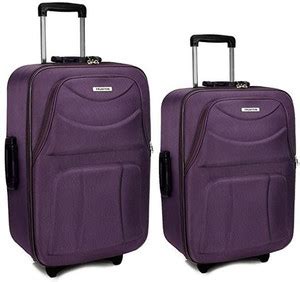 New Jersey Travellers / Polyester / Softsided / 2 Wheel Trolley / Set ...
