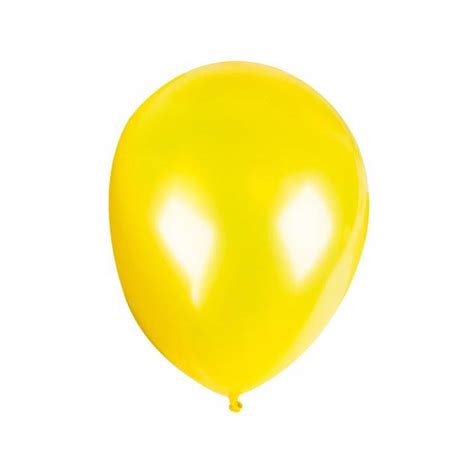 12 inch Metallic Balloon - Yellow - Singapore’s #1 Event Rentals for Parties & Celebrations ...