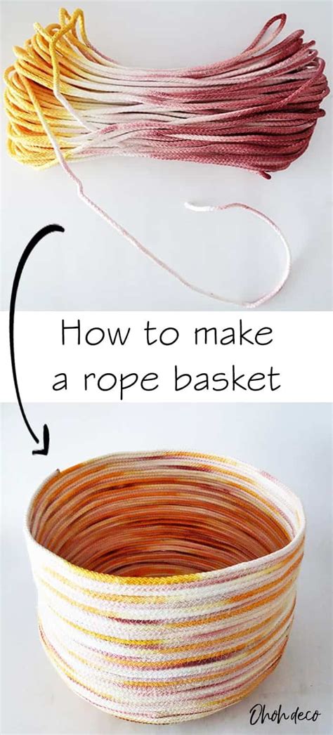 Image result for Rope Basket Tutorial