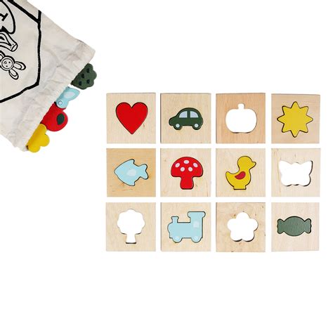 Wooden Feel and Match Sensory Memory Game – toyroom