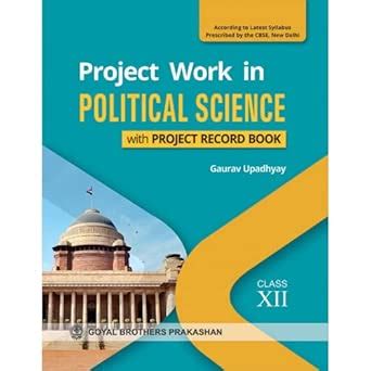 Amazon.in: Buy Project Work in Political Science with Project Record ...