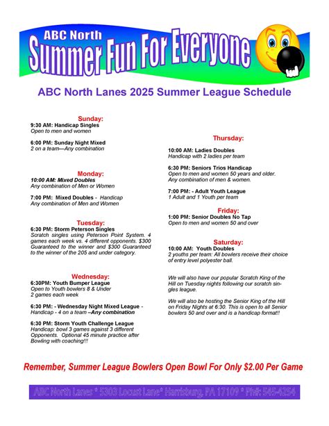 League Bowling | ABC North Lanes | Harrisburg PA