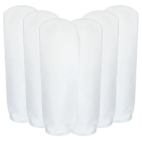 ZIQI 50 Micron Polyester Felt Filter Bag 7 Inch Ring by 32 Inch Long ...