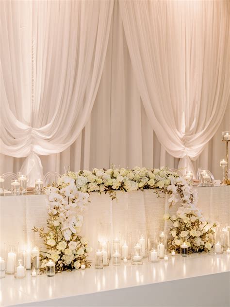 Wedding head table decor ideas 60 photos - Vianawedding.com