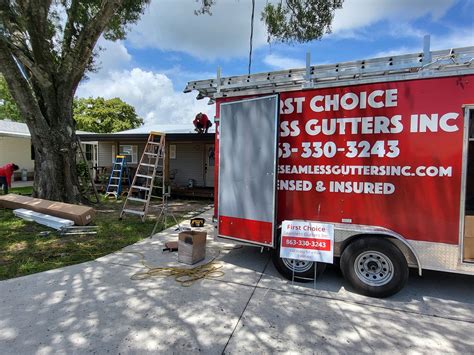 Seamless Gutters in Lakeland, FL | First Choice Seamless Gutters