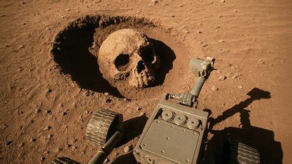 Image result for Alien Skull On Mars
