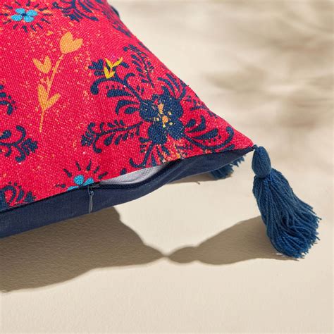 Buy Glance Embroidered Filled Cushion - 50x30cm from Home Centre at ...