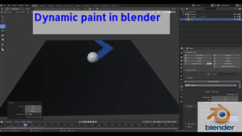 Blender Dynamic Paint Tutorial 的图像结果