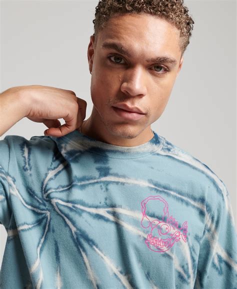 VINTAGE CREATURES BLUE T-SHIRT