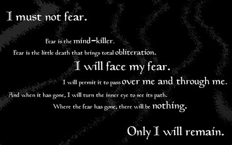 Litany Against Fear Wallpaper (57+ images)