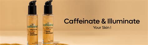 Buy mCaffeine Coffee Body Shimmer for a Glam Ready Skin with Hyaluronic ...