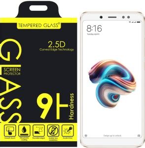 Tempered Glass Tempered Glass Guard for Mi Redmi Note 5 Pro - Tempered ...