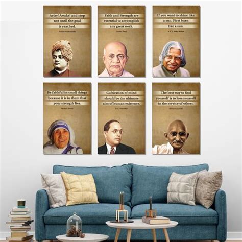 Posters for room - Set of 6 - Motivational Inspirational Posters for ...
