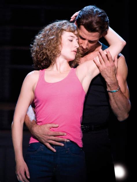 Amanda Leigh Cobb and Josef Brown in a scene from Dirty Dancing ...