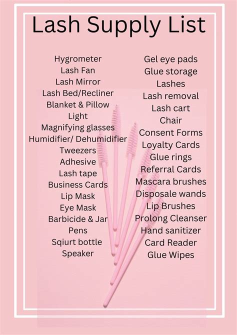 Lash supplies – Artofit