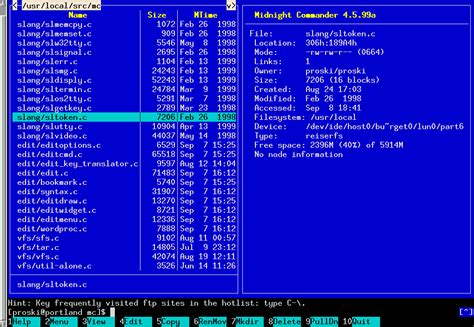 Image result for Midnight Commander