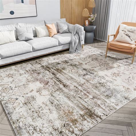 Feizy Maguire Transitional Abstract, Ivory/Taupe, 3'6" x 5'6" Accent ...
